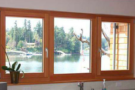 Fenêtres double vitrage en bois